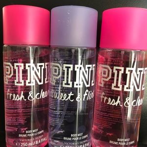 PINK body mists